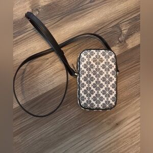 Kate Spade New York Spade Flower North South Phone Crossbody Purse Handbag